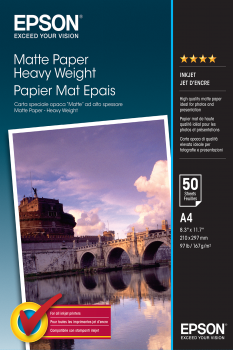 EPSON paper matt heavyweight A3 50sh StylusPhotoEX 1200