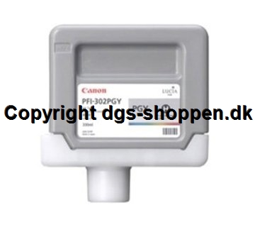 CANON ink tank photo grey PFI-302PGY 330 ml for iPF-8xxx and iPF-9xxx series, 2218B001AA